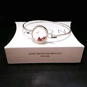 January shaky birthstone bracelet Avon jewelry fashion new in box